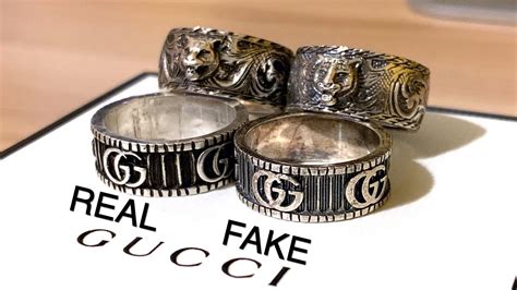 fake gucci rings|is gucci jewelry real gold.